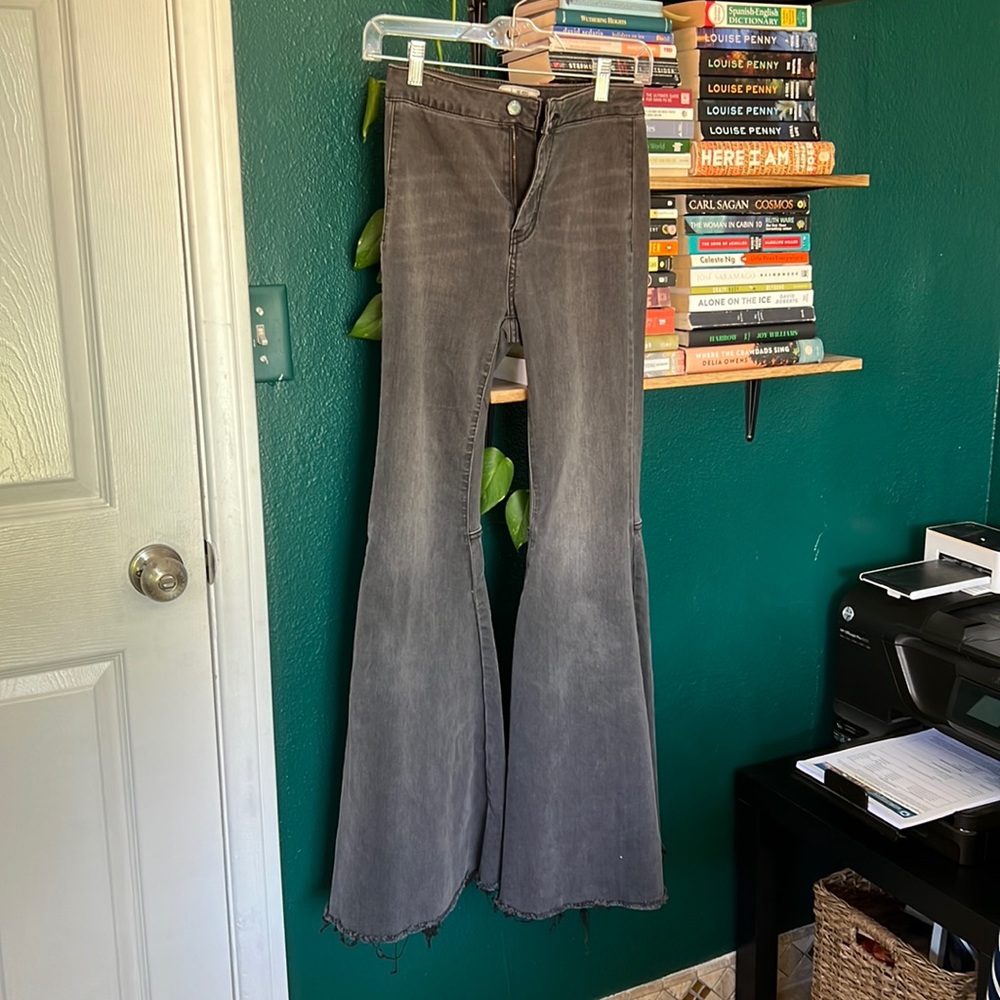Just Float On flare jeans